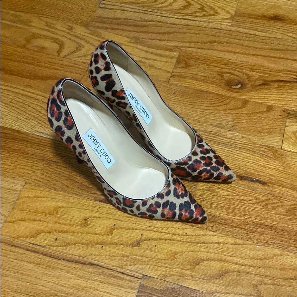 Jimmy Choo Leopard Pumps
